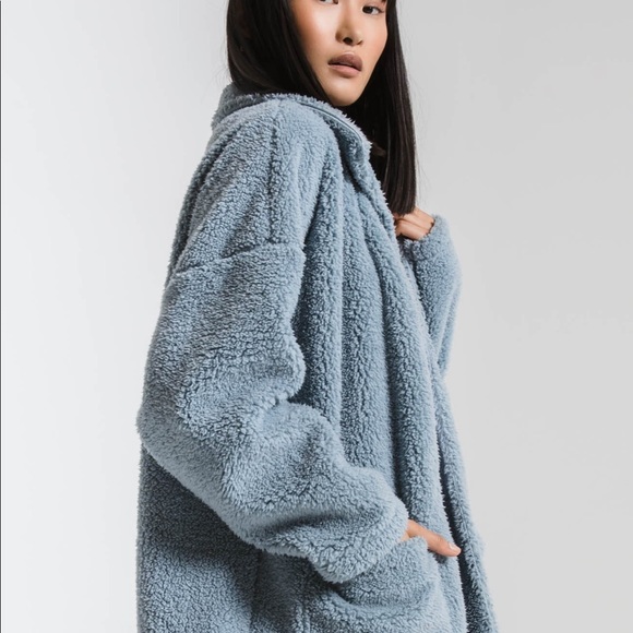 Sherpa Teddy Bear Coat - Picture 5 of 8